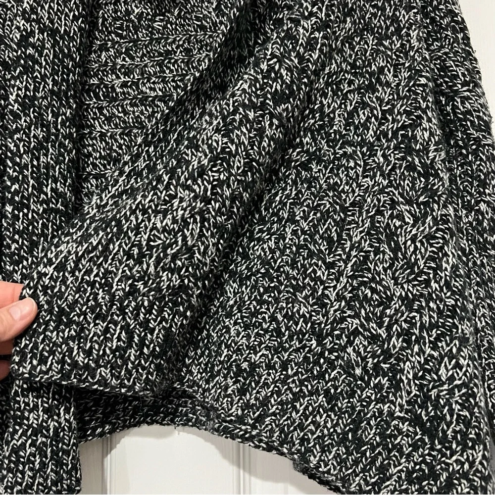 Ralph Lauren Girl’s Open Front Wool‎ Blend Cardigan Size Large (12-14) Black